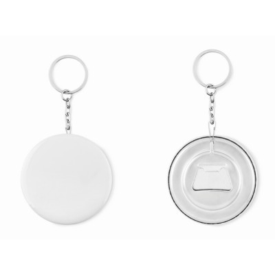 Chapa llavero con abridor personalizable